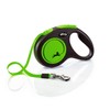 Flexi Correa Neon Verde Mediana De Cinta 5M