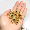 50 Pcs Small Bells Gold Jingle Bells for Crafts Electroplated