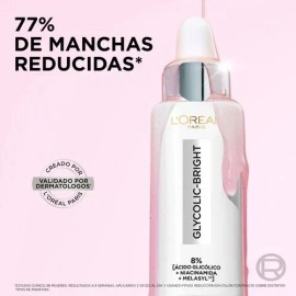 Sérum L'oréal Paris Anti-manchas Con Ácido Glicólico 30ml Todo Tipo De Piel Día/noche