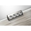 Miratic Corner Socket Kitchen Power Strip Kitchen 4 Compartments with