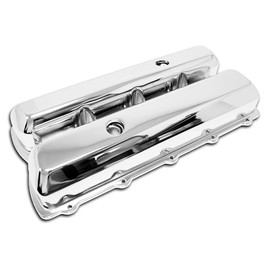 Fits 1964-21 Oldsmobile 330-350-400-425-455 V8 Tall Steel Valve Covers Chrome