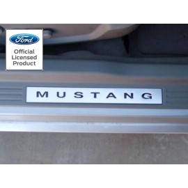 Rocky Mountain Graphics 2005-2009 Mustang Door Sill Kick Panel Letters Inserts Decals Stickers 2010-2014