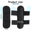 PEOVLVN Shoulder Strap Pad, Black Removable Backpack Strap Pads Extra
