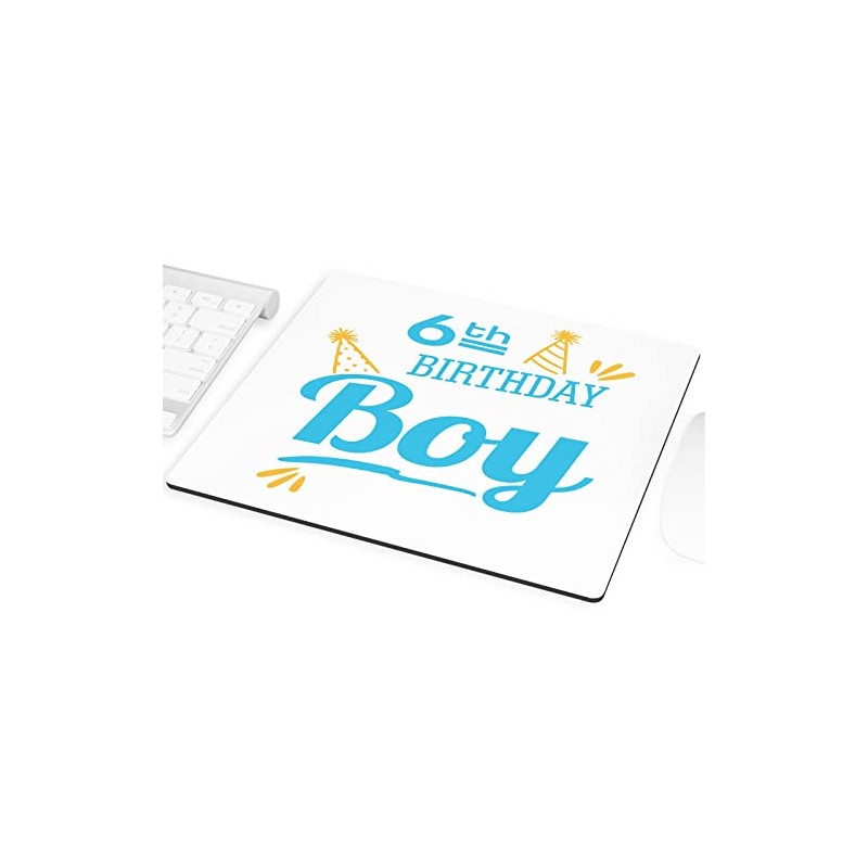 Fabulous Mausunterlage 6th Birthday Boy Celebration Kids Party Gift