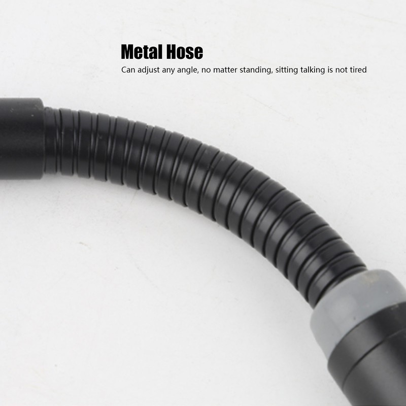 Dynamic Gooseneck Microphone 3 Pin XLR Male Adjustable Hose Professional