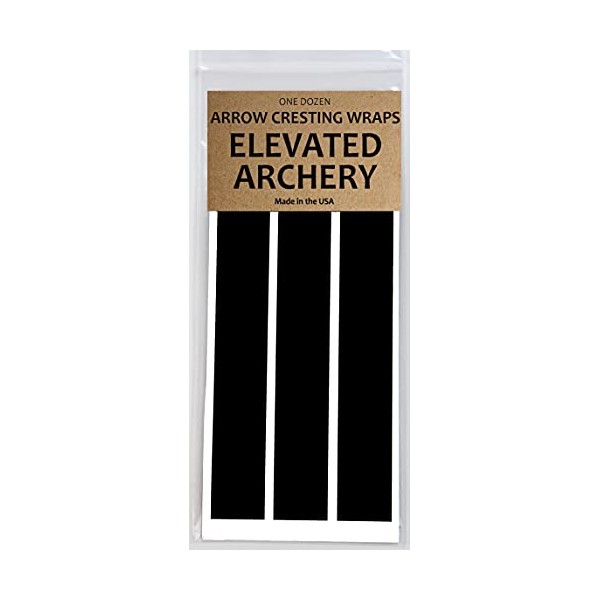 Elevated Archery Small Diameter Arrow Cresting Wraps for Carbon Shafts