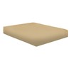 Finest 100% Egyptian Cotton 10"/25CM Fitted Sheets Home Collections (Beige,