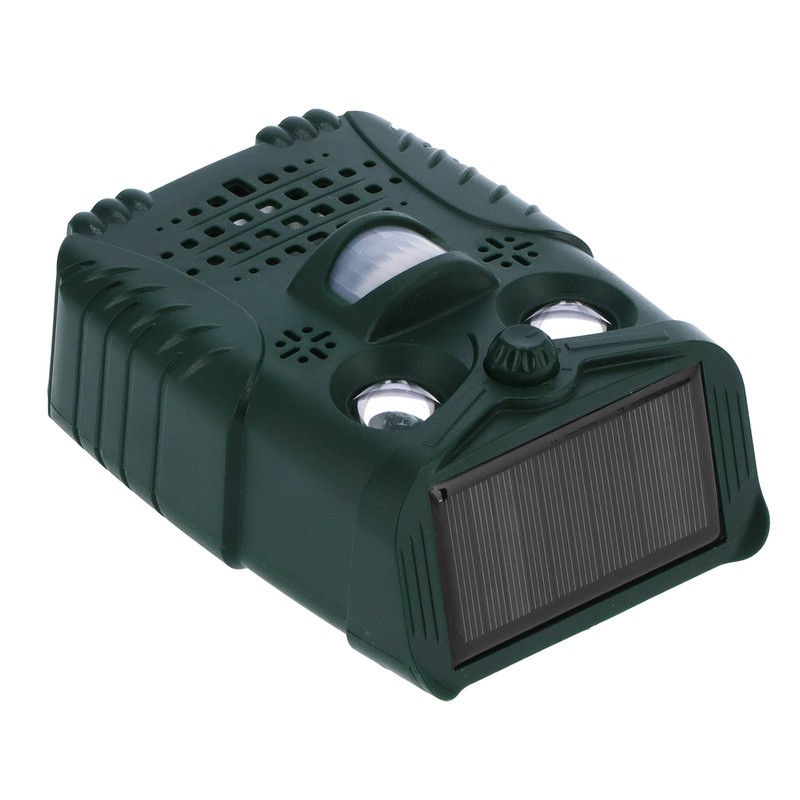 4‑Gears Solar Animal Repeller Ultrasonic Waterproof Mouse Repellent for Garden