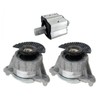 Engine & Transmission Mount Set of 3 Mounts for Mercedes