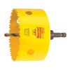 Starrett Bi-Metal Deep Cut Hole Saw with Arbor and Abrasion