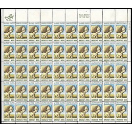 American Wool Full 6 cent Sheet of 50 Stamps Scott 1423