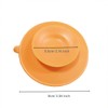 3-Pack Silicone Suction Cups,Tableware Fixed Pad,Portable Bowl Suction Sticker,Double Sided