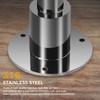 VEPURLT Stainless Steel 316 Thru Hull Exhaust Skin, 24mm Tube