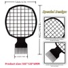 TIKMNO Upgraded 2-Piece Hair Twist Comb Hair Sponge Brush Set