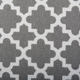 DII Hard Sided Collapsible Fabric Storage Container for Nursery, Offices, & Home Organization, (11x11x11) - Lattice Gray