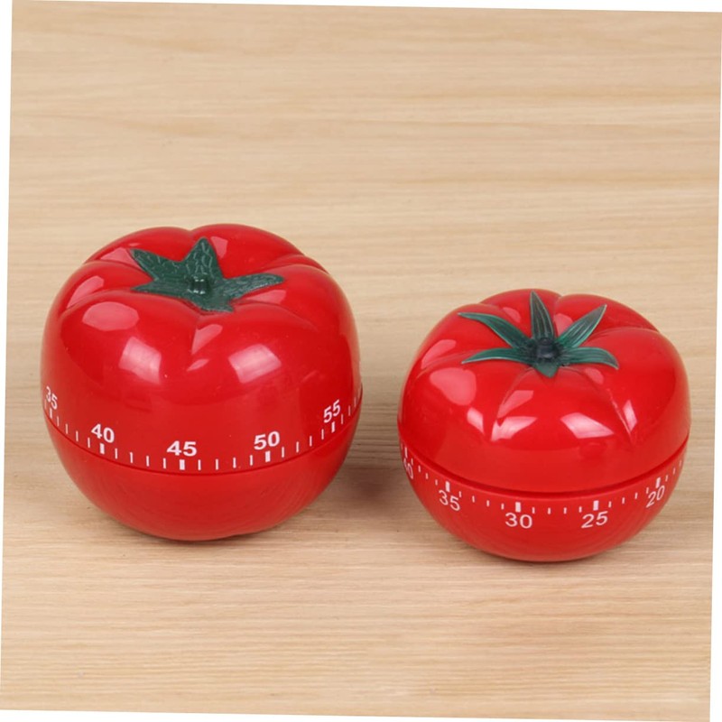 2pcs Tomato Timer Commercial Kitchen Timer Digital Timer Egg Timer