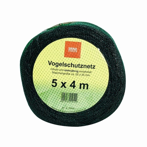 Siena Garden Vogelschutznetz, für Baum & Beet, 4x5m, 323185