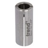Trend Collet Reduction Sleeve, 8mm to 12.7mm, Router Shank Adaptor,