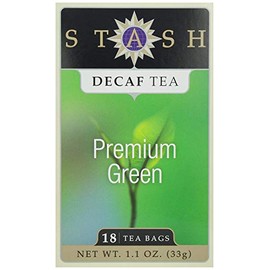 Stash, Decaf Premium Green Tea, Tea Bags, 18 ct