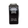 Additional Light Bar Dual LED Light Bars JJ35 Symbol Rocker
