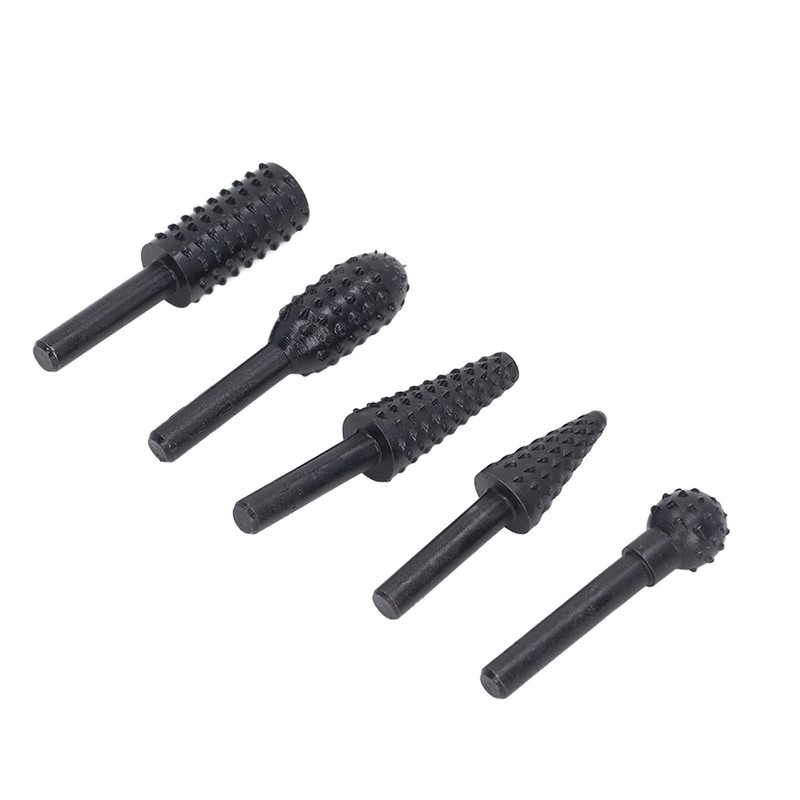 Mrisata Die Grinder Bits Carving Burr Bits 5pcs Burr Set