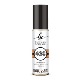 BIOCURA BC Perfume 428 Inspired by Emra Warm Vanilla Sugar For Women & Men Replica Fragrance Body Oil Dupes Alcohol-Free Sample Travel Size Concentrated Long Lasting Roll-On 0.3 Fl Oz/10ml