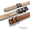 Italian Calfskin Genuine Leather Dress Belt Strap with Snaps 1-1/8"(30mm)