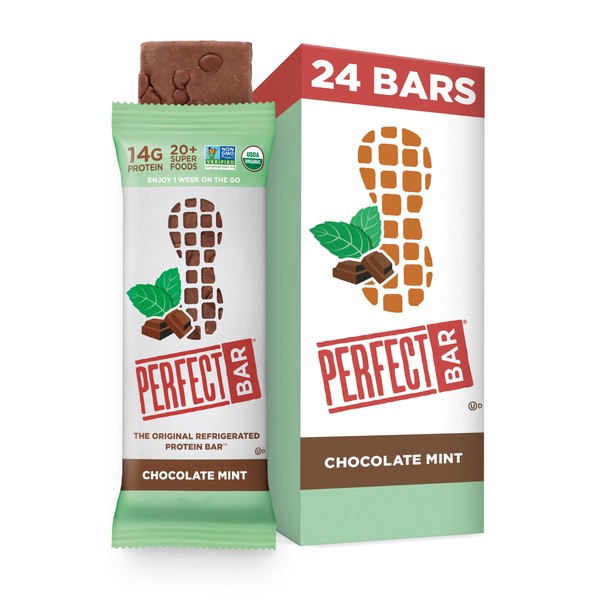 Perfect Bar Perfect Bar, Chocolate Mint Protein Bar, High Protein,