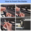 Gebildet 30° Replacement Blades for Cricut Explore Air, Cricut Explore