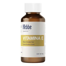 Vitamina E Hebbe Cosmetics Aceite Antioxidante 50g Cabello y Piel