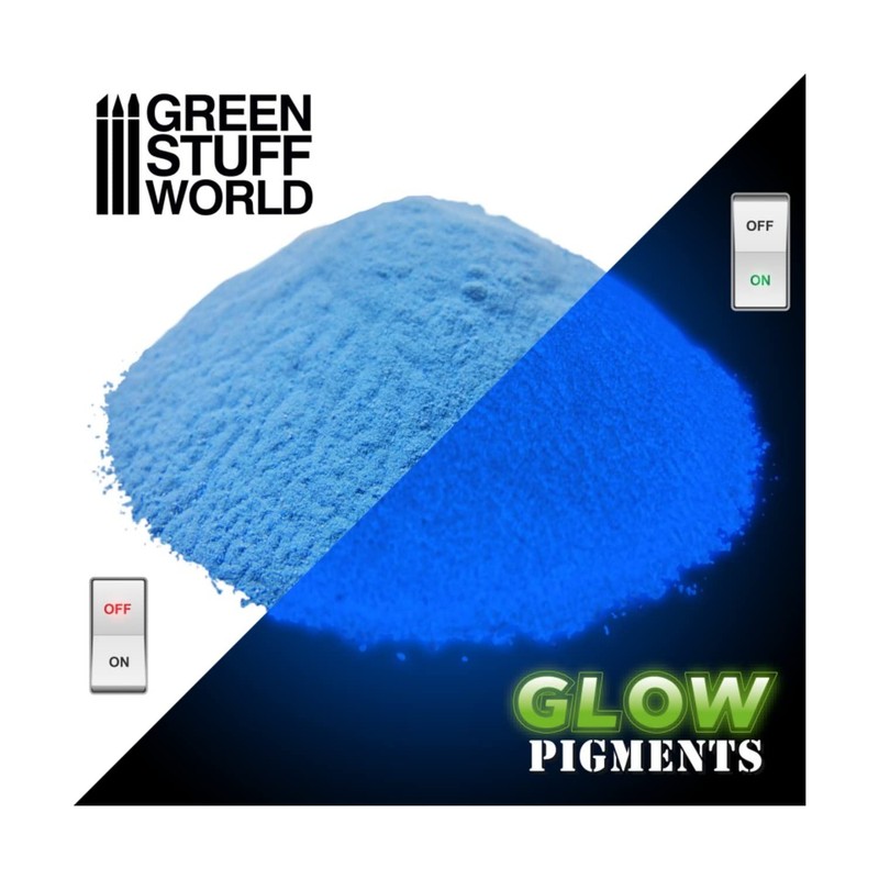 Green Stuff World - Pigment Space Blue Glow in the