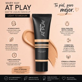 Mary Kay At Play Matte Liquid 096621 Light-medium