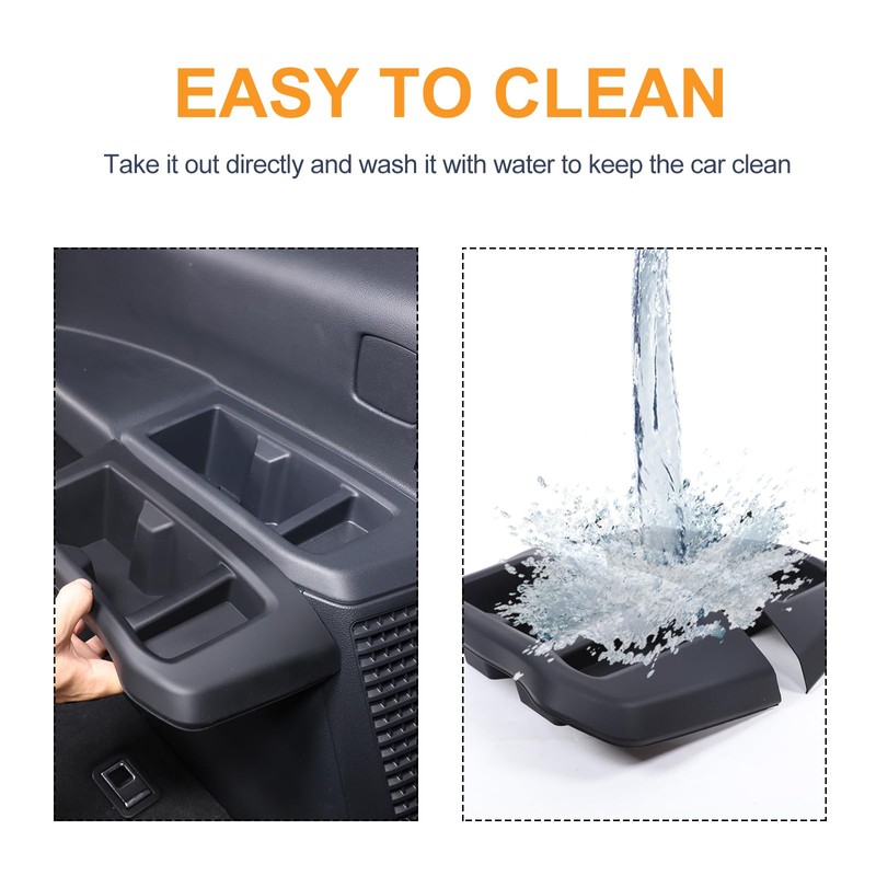 Car Third Row Cup Holder Compatible with Toyota Land Cruiser