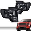 G-PLUS Headlights Compatible with Ford F150 2009-2014 Headlamps Pair Left