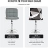 Deisy Dee Dining Room Chair Covers,Bar Stool Covers,Barstool Chair Slipcovers