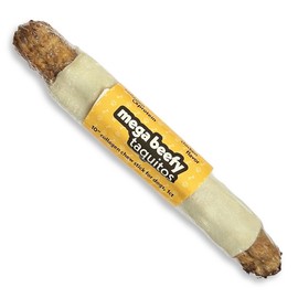 Frankly Original Pet - Chicken Flavored Collegen Packed Beefy Taquito Stick for Dogs Pack of 3 (Long Lasting Chews, Treats, Bones for Aggressive Chewers) Made in The U.S.A. - 10" Natural (8715)