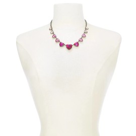 THALIA SODI Gold-Tone Crystal Heart Statement Necklace, 18" + 3" ext