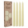 Hyoola 8" Beeswax Taper Candles - 8 Hour Burn Time