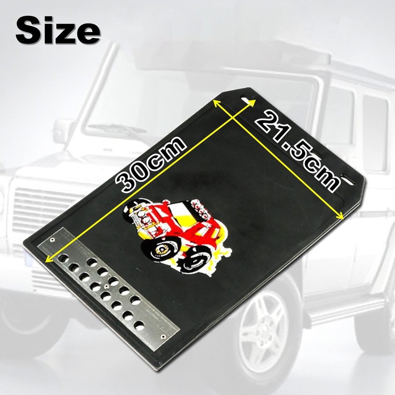 Leiasnow Mud Guards for Cars, Light Trucks, Mud Flaps, Mud