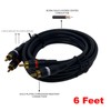 iMBAPrice® Premium 6-Feet Audio Stereo Cable 22AWG Gold Plated 2