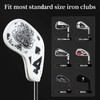 Golf Iron Club Head Covers Magnetic 10pcs 4-9,P,A,S,L Right Hand