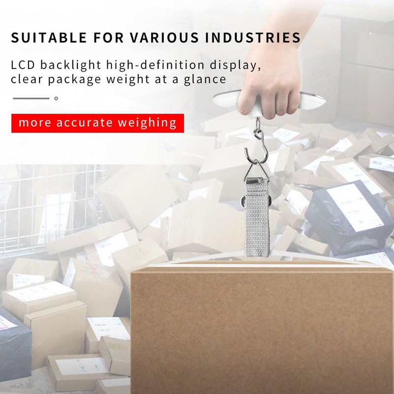 Luggage Scale Portable Digital Scale Electronic Suitcase Scale Hanging Scales