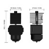 3D Printer Hotend Replacement 0.4mm Hardened Steel Nozzle Magnetic Suction