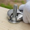 516 Pcs Nylock Nuts, Self Locking Nuts, Nylon Insert Lock