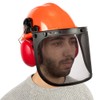 Viwanda Forestry Helmet with Wire Mesh Visor and Protective Earmuffs