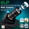 ELP 4K USB Camera Ultra HD 2160P Webcam Variable Focus