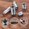 M6 Threaded Inserts for Wood, 100 Pcs Threaded Insert Nuts,