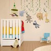 Comius 30 Pieces Jungle Animals Theme Ceiling Hanger Spiral Garlands