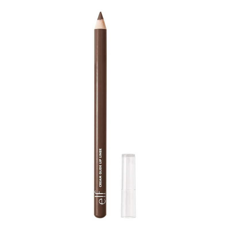 e.l.f. Cream Glide Lip Liner - Dark Cocoa, Vegan &