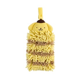 Oka Sanrio Characters Molle Towel, Approx. 5.1 x 14.2 inches (13 x 36 cm), Yellow (Plum) (Microfiber, Absorbent, Cute)